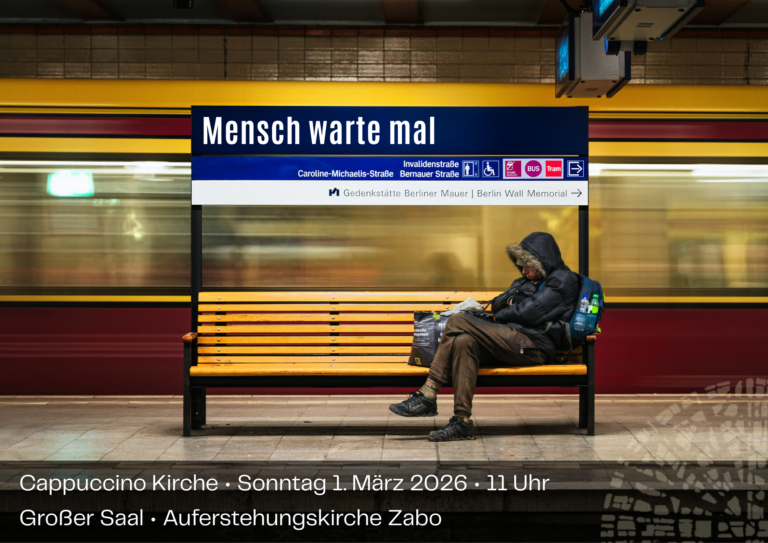 Cappuccino Kirche im März