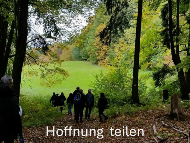 Hoffnung teilen mit den Christians for Future